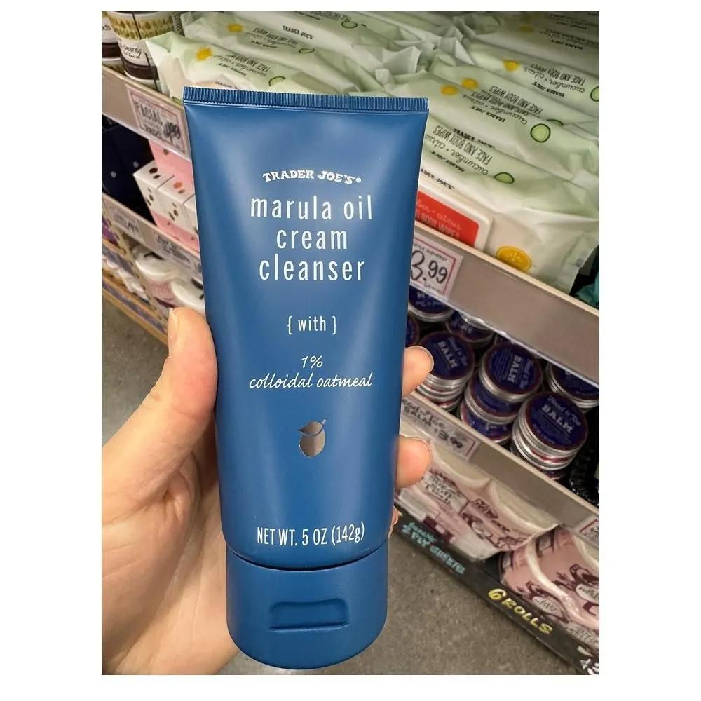 Trader Joe s Oil Cream Cleanser 142g 2 Pack Colloidal Oatmeal Trader Joe s Marula Oil Cream Cleanser