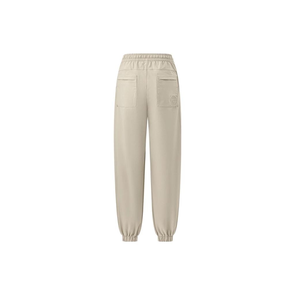 Li Ning X Jackie Chan Kung Fu Collection Knitted Sweatpants Men's Muted Grass Moderate Cuffed Pants AKXT177-1