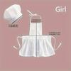 15 Days Newborn Shoot Chef Apron Bebe Photo Accessories Set Baby Photogrpahy Props New Born Doll Hat Food Cook Costume Studio