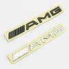 JGH5  C200 For AMG GLB Car AMG Tail Letter Badge Stickers Accessories For Mercedes Benz W124 W211 W212 W210 W205 W203 W204 W126 W168 W