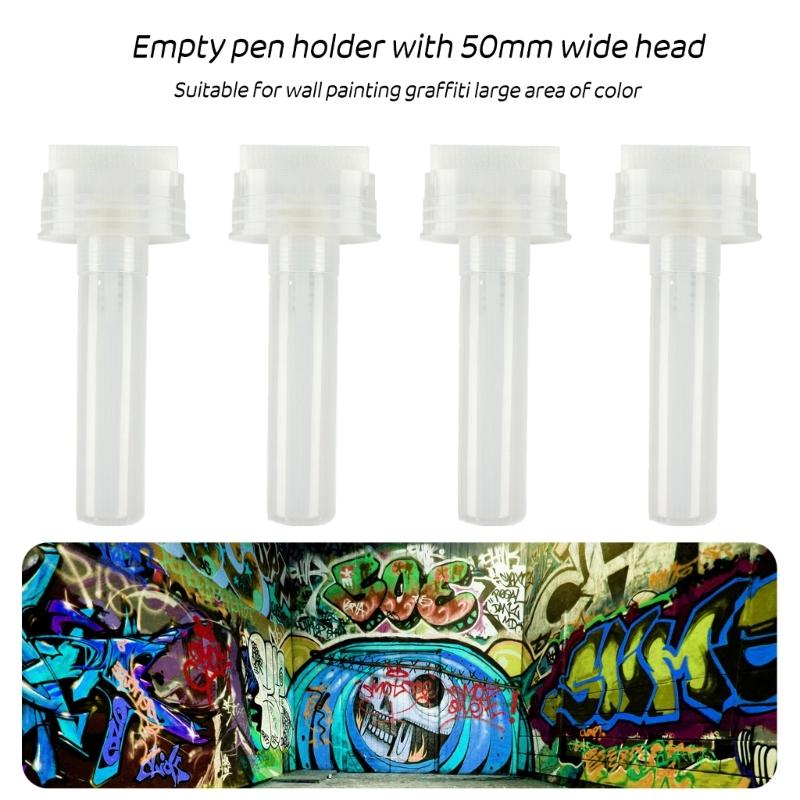 Portable Empty Refill Paint Marker Fillable Blank Paint Touch Up Pen Marker