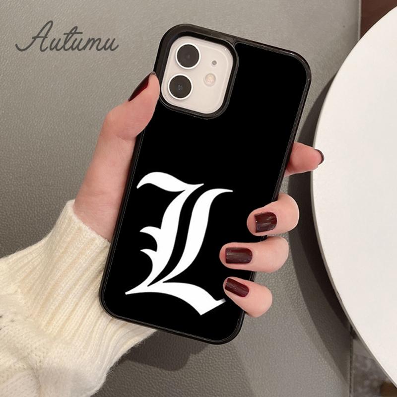 Death Note Phone Case for iPhone 11 12 13 14 Pro Max Mini X XR XS SE 2020 5 6S 7 8 Plus Samsung Galaxy S21 S22 Cover Shell