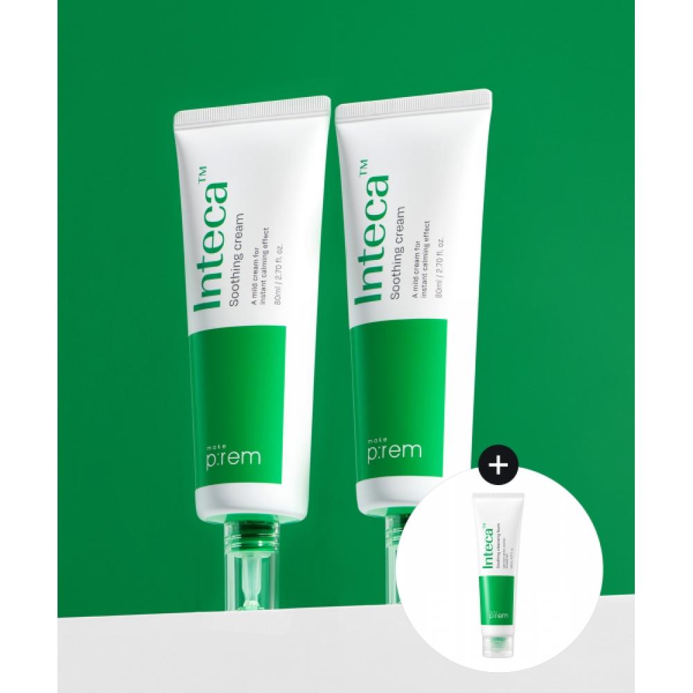 

Makeprem [free] [2pack] Inteca Soothing Cream 80ml NONE