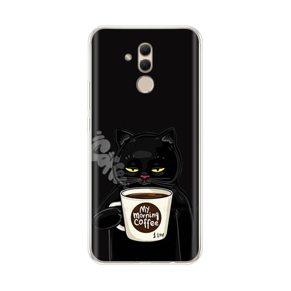For Huawei Mate 20 Lite Case Shockproof Silicone Soft Phone Case Back Cover for Huawei Mate 20 Pro Cases Mate20 Covers Fundas