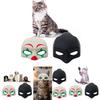 Cosplay Halloween Cat Mask With Diy Clown And Batman Design For Costume Parties And Pet Dress Up