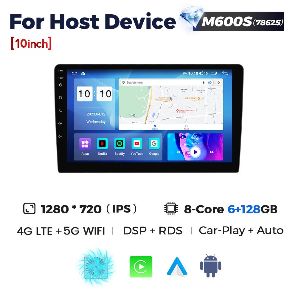 MEKEDE New Android System 7862 8Core DSP Car Multimedia for VW Toyota Universal Autoradio with Carplay RDS GPS BT 4G LTE 5G Wifi