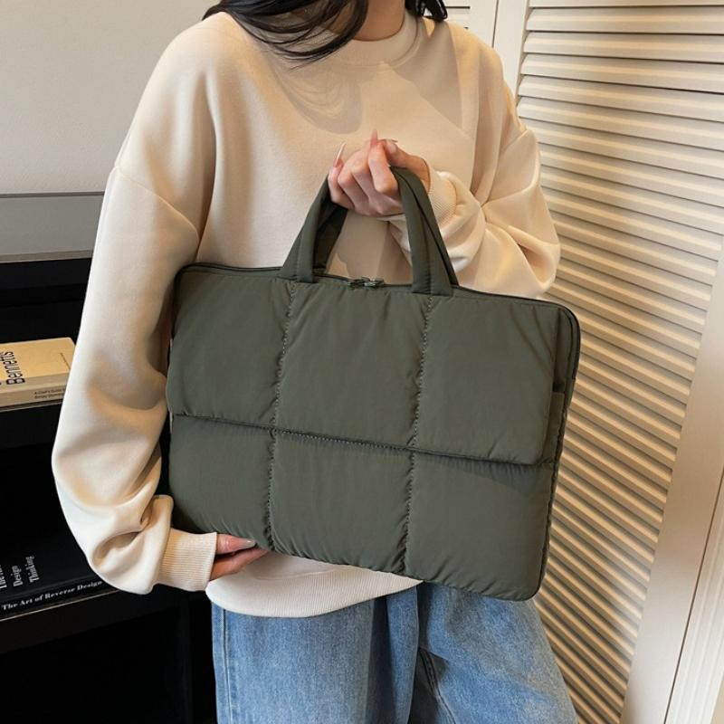 Damen Mode Handtasche Große Kapazität Leichte Laptoptasche Texturiert Lässiges und Einfaches Design Tasche für Reisen Arbeit Pendeln
