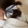 2026 Retro Plaid Fabric Scrunchie: Low Ponytail Korean-Style Hair Tie