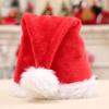 Christmas Decorative Products Santa Claus Hat Christmas Long Plush Thickened Red Gift Hat Adult Children Plush Christmas Hat