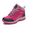 Warm Velvet Outdoor Snow Boots for Couples: Autumn/Winter Hiking Shoes for Men and Women, Non-Slip Sports Footwear.
