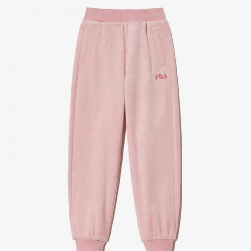 [fila Kids] Tod Planet Embroidered Velour Ribbed Set  Fk2fsg4501x Lpk  q0zFk2fsg4501xLpk