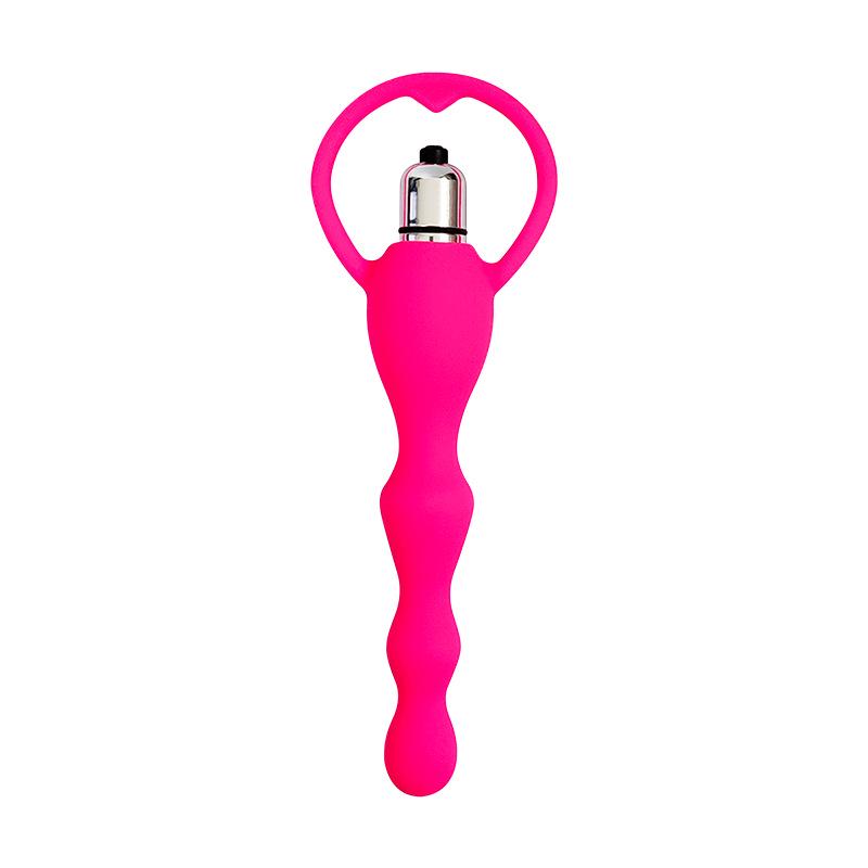 Silicone Vibrating Anal Beads - Adult Backdoor Toy