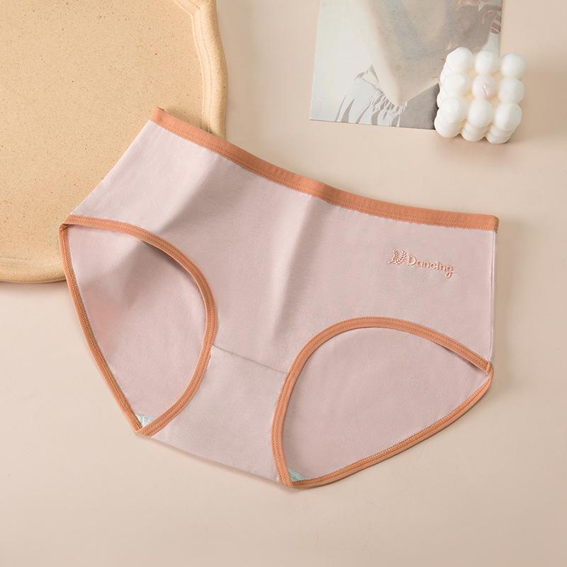 

Женское нижнее белье из чистого хлопка с антибактериальными свойствами, бесшовные трусы с талией, летние дышащие трусики с треугольными чашечками из цельного хлопка XXL