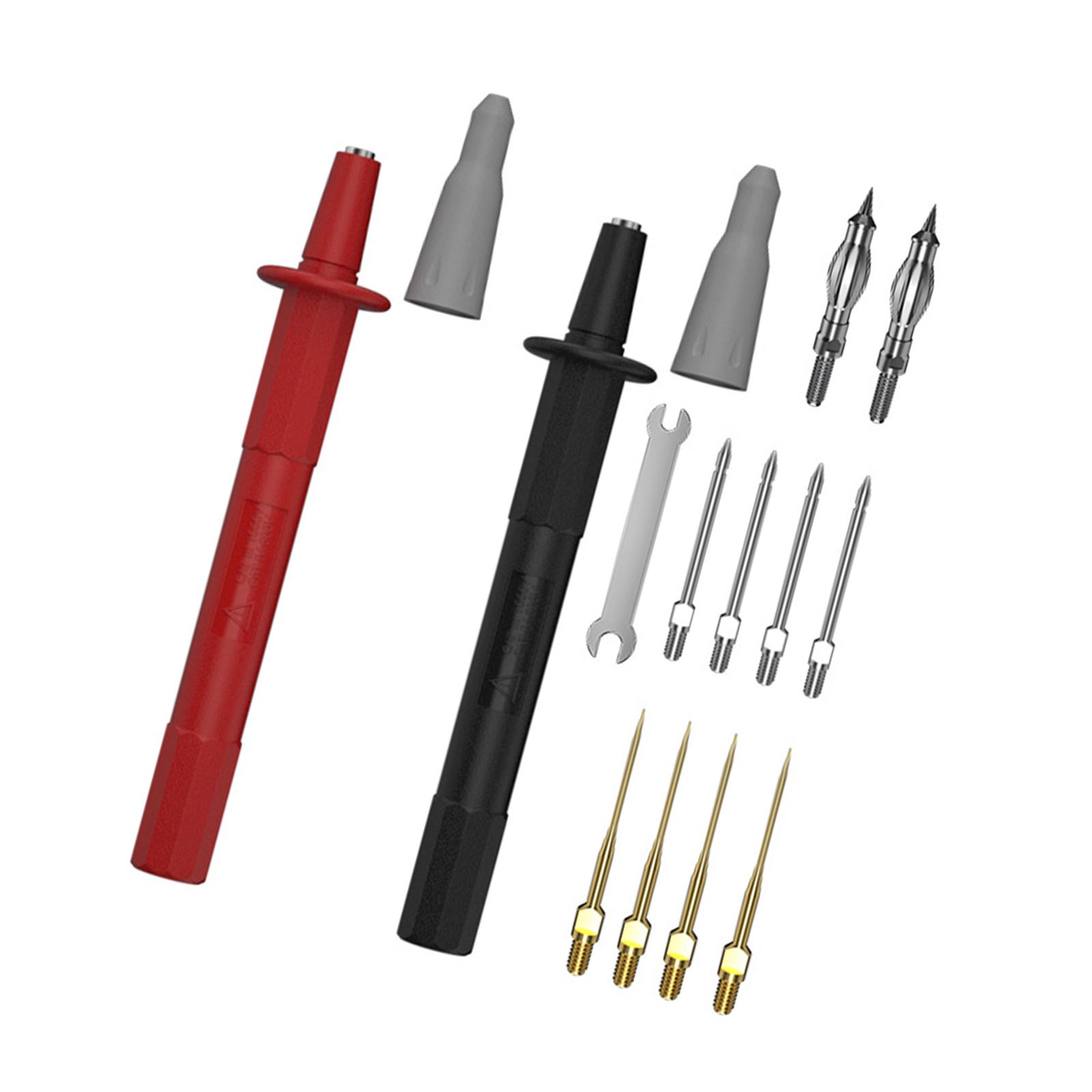 

Replaceable Terminal Measuring Tools With 4mm 2mm 1mm Terminals For Meters And Electronic Circuit Testing