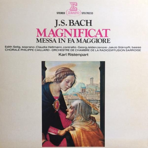 

LP Record JOHANN SEBASTIAN BACH CHORALE PHI Magnificat STU70233 Erato Italy Classical Used