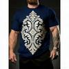 Europe America Summer Men's T-Shirt Dragon Pattern 3D Print Tees Top Loose Short Sleeve Streetwear Vintage Oversized Women T-shirt