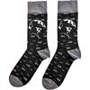 Biggie Smalls Unisex-Erwachsene Notorious BIG Portrait Socken