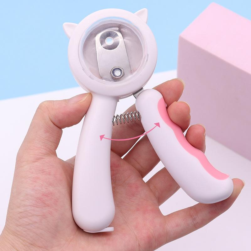 Cat nail clippers, splash proof, specific nail clippers, nail sharpeners, pet manicures, small blind nail clippers