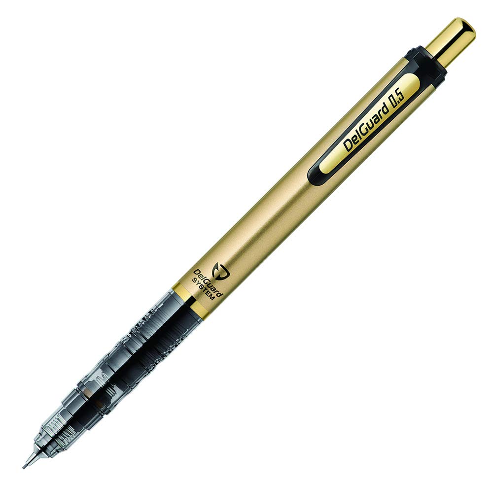 Zebra DelGuard Mechanical 5th Limited Gold Pencil, 0.5, Edition, Black, P-MA85-5TH-GOBK