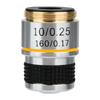 10X 185 Biological Microscope Achromatic Objectives Lens 160 0.17