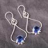 Tanzanite Handmade Gemstone Earrings, 925 Solid Sterling Silver Earrings Antique Jewelry, Earrings For Engagement Gift