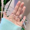 Borderless Glasses, Female Myopia, Big Face, Thin, High Value, Anti-Blue Light And Plain Face