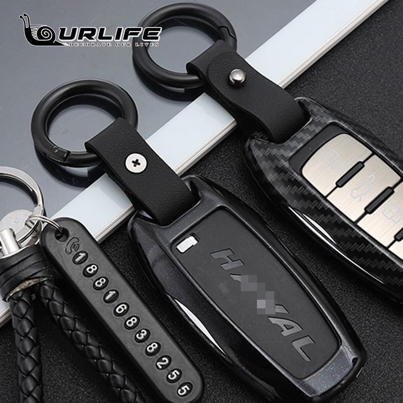 New version key case cover keychain for Great Wall Haval H6 3TH  2022 2023 Car-covers Holder Shell