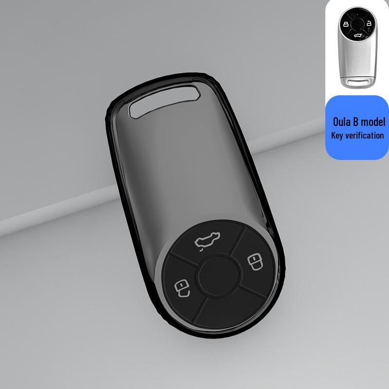 Transparent Key Case for ORA Good Cat, Ballet Cat, Black Cat, White Cat, Wild Cat, and Great Wall Cars