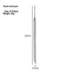 Russian Style Nail Pusher: Double-Ended Steel Tool for Cuticle Care with Round & Slanted Heads, Safe for Natural Nails.