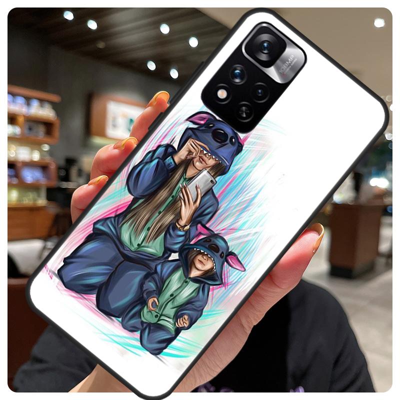 Super Mom Baby Girl Son Daughter Case For Redmi Note 12 Pro Cover For Redmi Note 10 8 9 11 Pro 8T 9S 10S 11S 12S 9C 10C 12C