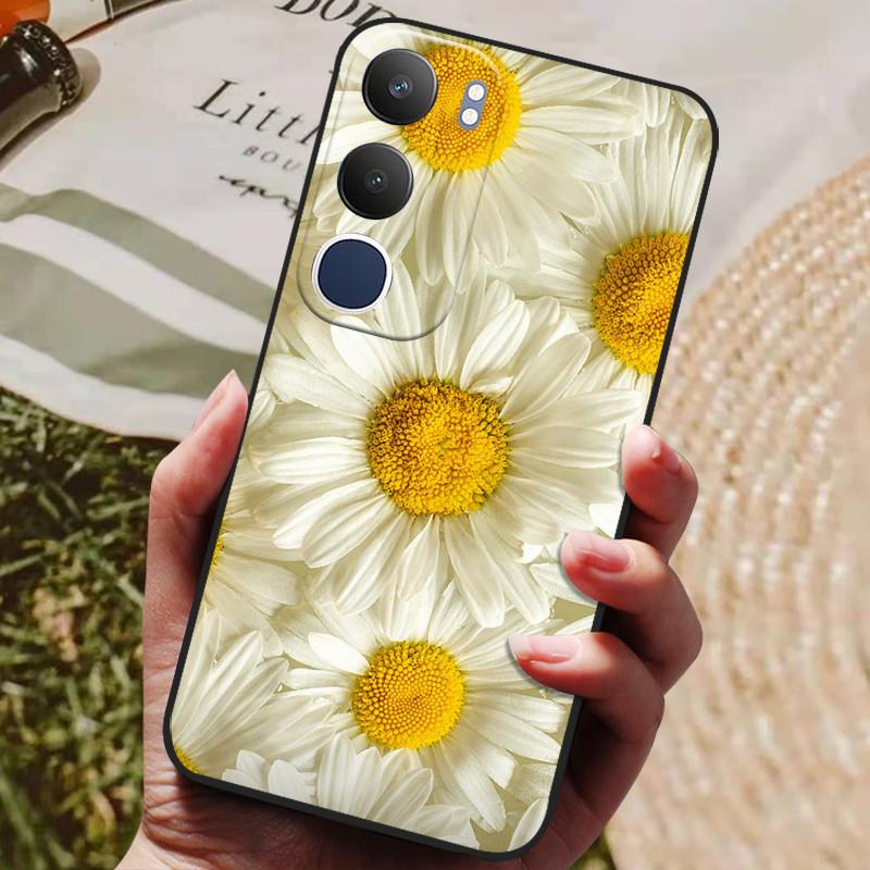 Pouzdro na telefon pro vivo Y19s 4G Módní malovaný měkký silikonový zadní kryt pro vivo Y19s 4G Pouzdra TPU nárazník na vivoy19s V2419 Roztomilé