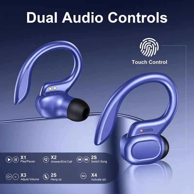 Original Wireless Bluetooth Headphons Ear Hook Stereo Earbuds Sports Waterproof Headset for Workout Sports Running