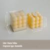 New Arrival Decorative Luxury Bubble Scented Candles with Clear Gift Box Handmade Long-lasting Holiday Easter Aesthetic