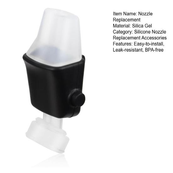 Náhradní silikonová tryska pro dětskou láhev na vodu Samotěsnící náustek odolný proti úniku BPA Náhradní díly na láhev na vodu 14 oz/20 oz
