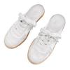 Fashion Women Wear Flat 2024 New Spanish Small White Shoes Lazy Slip-on Shoes