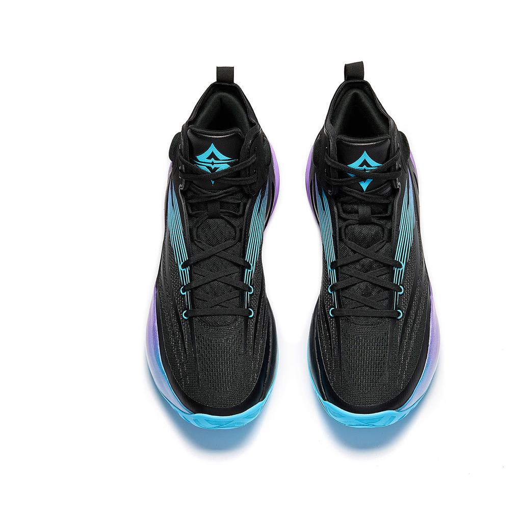 Anta Skyline 3PRO Phantom Cushioning Slip Resistant Abrasion Resistant Rebound High top Basketball Shoes Men's 112541117-3