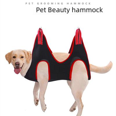 Haustierpflege-Hängematte zum Krallenschneiden und Reinigen - Geeignet für kleine/mittelgroße Hunde und Katzen
