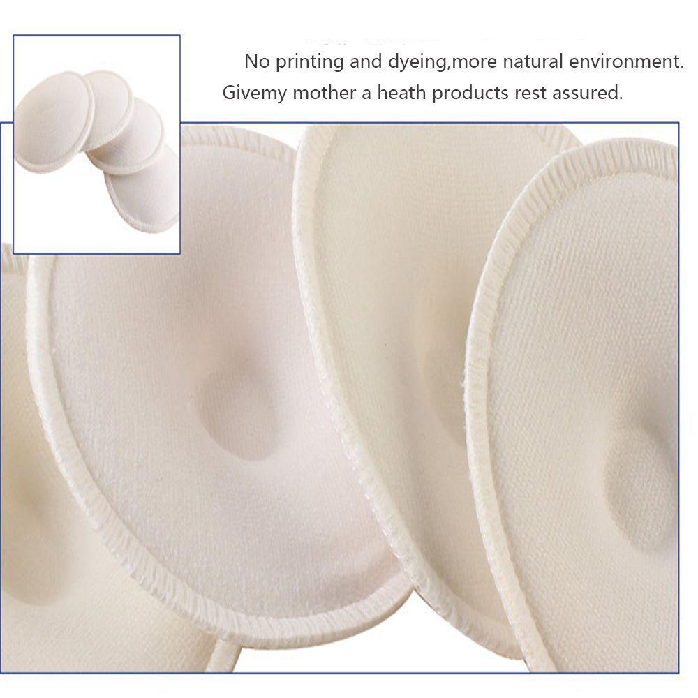 Maternity Nursing Washable Maternity Nursing Bra Anti Overflow Breast Pads Mammy Breast Pads 4PCS