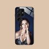 Ana de Armas Glass Mobile Phone Case for Samsung Galaxy A56 55 54 53 52 51 36 35 34 23 16 15 5G Colorful Cover