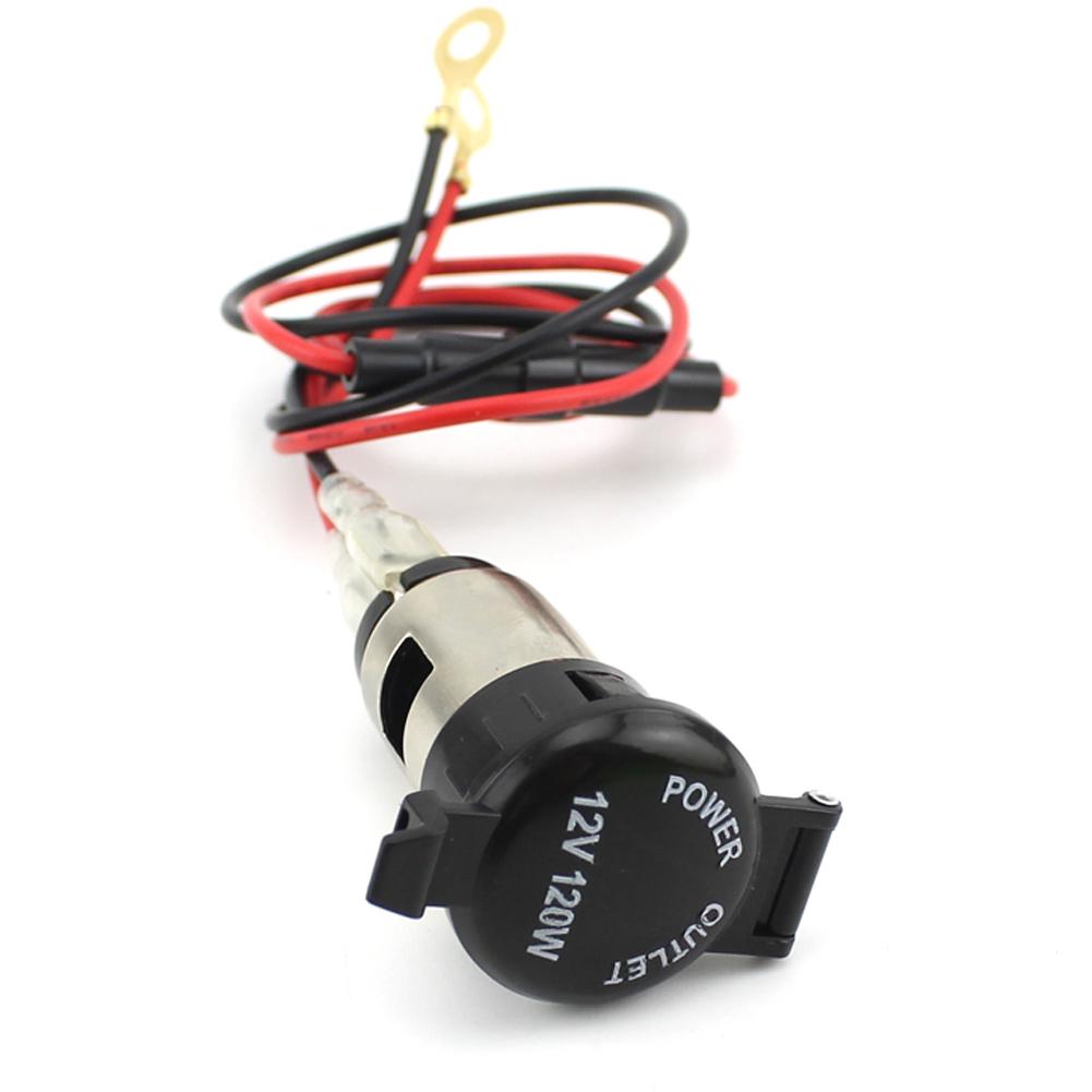 Golden Cigar Lighter USB GPS Electric Outlet Vehicle-mounted Phone Charger