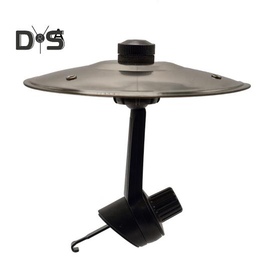 2Pcs Car Vent Mini Drum Crash Cymbal for Car Vent Car Dashboard Percussion Turn Your Ride Into A Rhythm Zone Drummer Car Accessory