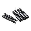 6 Pieces Bridge Tremolo Saddles Screws for Floyd-Rose Practical String Locking Screws Black Metal Screws Easy to Use