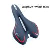 Soft Gel Bicycle Seat Breathable Hollow Mountain Bike Seat Cushion Exercise Bike Cushion For Comfortable Riding