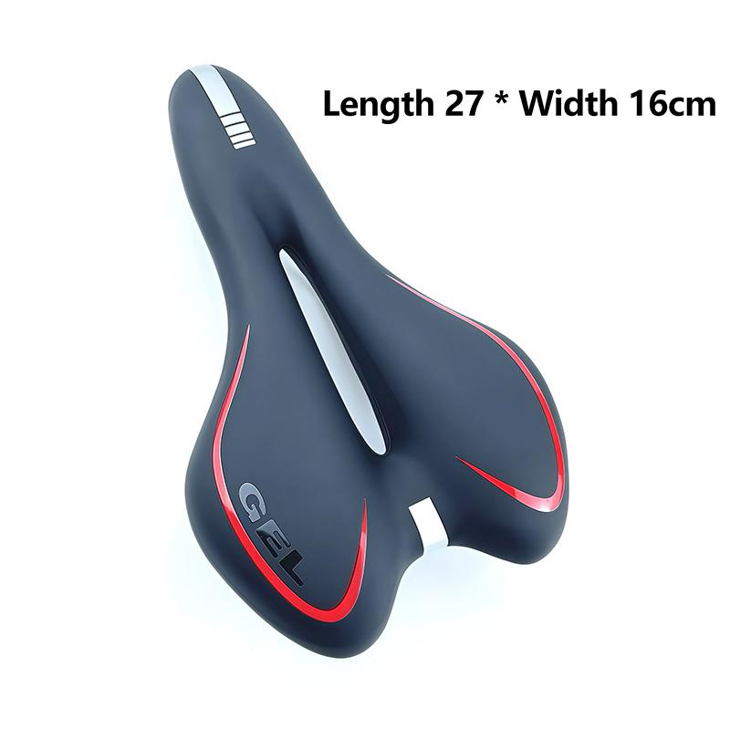 Soft Gel Bicycle Seat Breathable Hollow Mountain Bike Seat Cushion Exercise Bike Cushion For Comfortable Riding