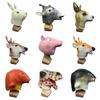 Funny Animals Mask Halloween Cosplay Props Performance Headgear Material Latex