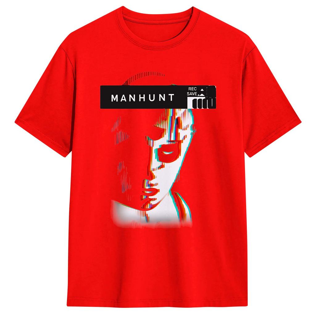 Unisexs Unisexhunt Horror Game TShirts Cotton Clothes Summer Streetwear Short Sleeve T Shirt Crewneck Harajuku Print Tee Shirt