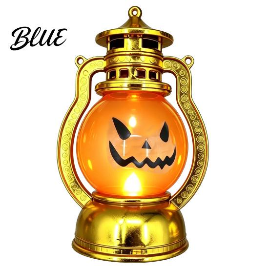 Tabletop Lantern for Party Halloween Pumpkin Lantern Flickering LED Lamp Vintage Handheld Realistic Holiday Home Decor Oil Lamp Indoor Outdoor