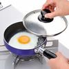 Wahei Freiz Small Frying Pan, 16cm, For Gas Fire Only, With Lid, Lunch Box, Small Cooking, PFOA Free, Fluororesin Processing