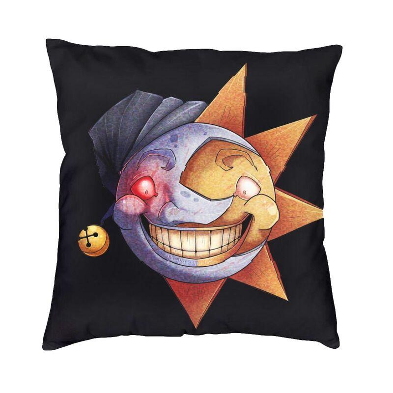Sundrop And Moondrop Throw Pillows Case Living Room Decoration FNAF Security Breach Outdoor Cushions Cover Square Pillowcase