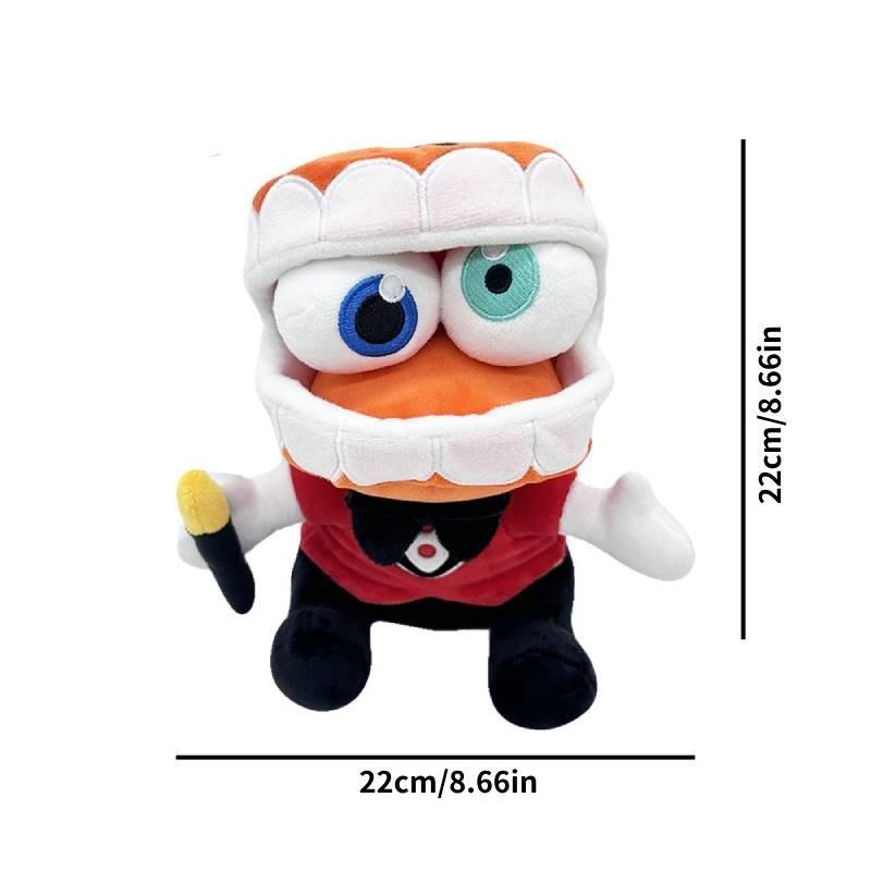The Amazing Digital Circus Caine Plush Toy Soft Short Plush Stuffed Animal Figure